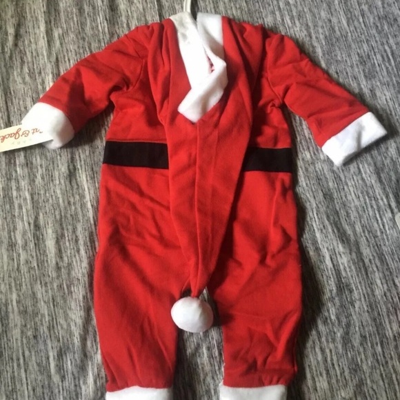 Newborn Baby Infant 0-3mo Lot Christmas Holidays Gift Santa Cat And Jack Chime - Picture 2 of 5